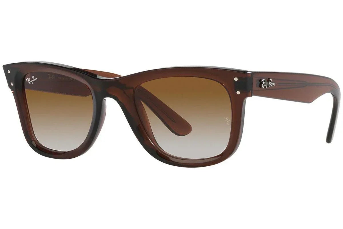 Ray-Ban RBR0502S 6709/CB – Transparent Beige Brown Gradient