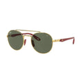 Ray-Ban Ferrari RB3696M F02971 51mm Polarized – Black Green Polarized