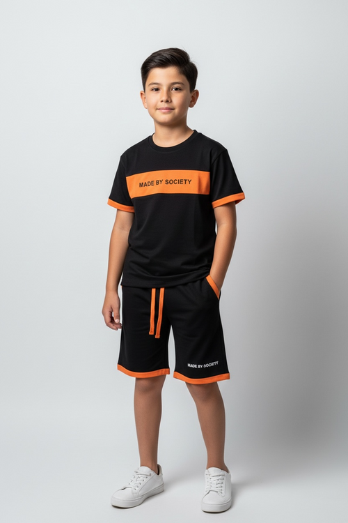 Compleu copii MbS Black/Orange