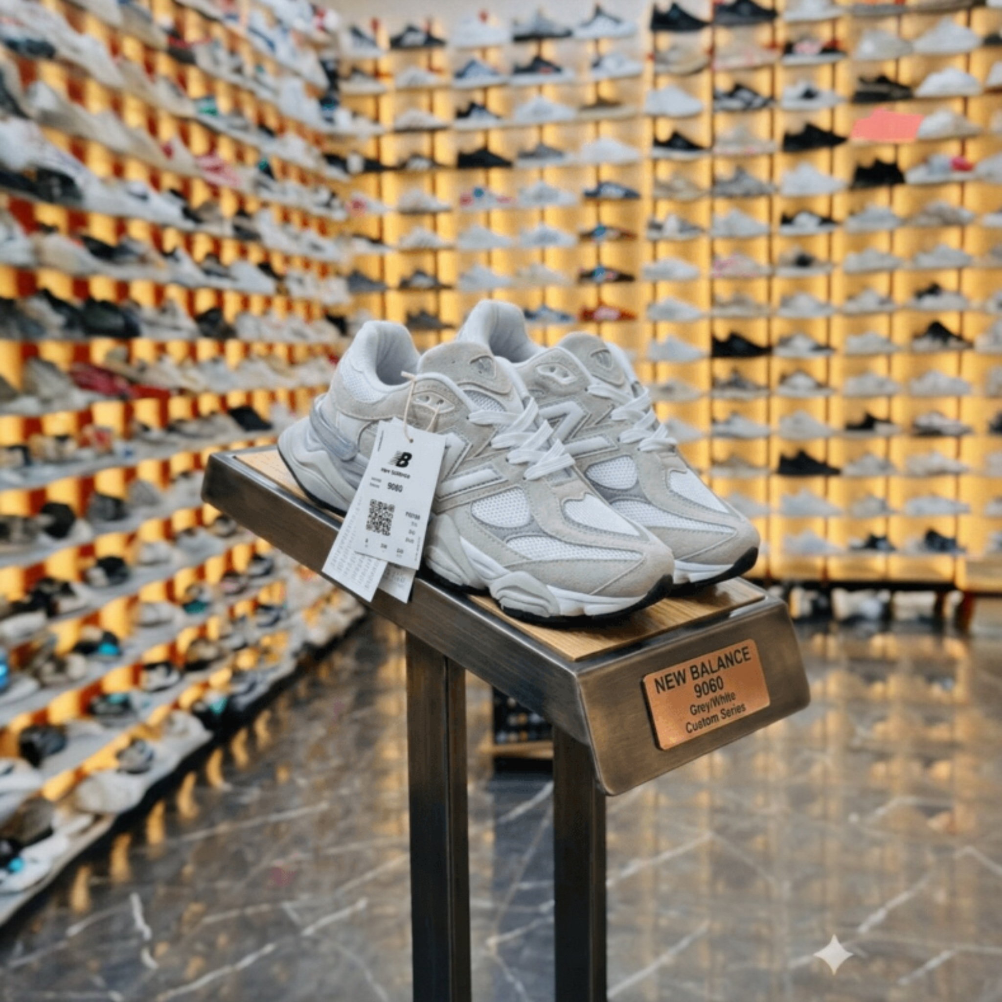 Sneakers New B Unisex Alb