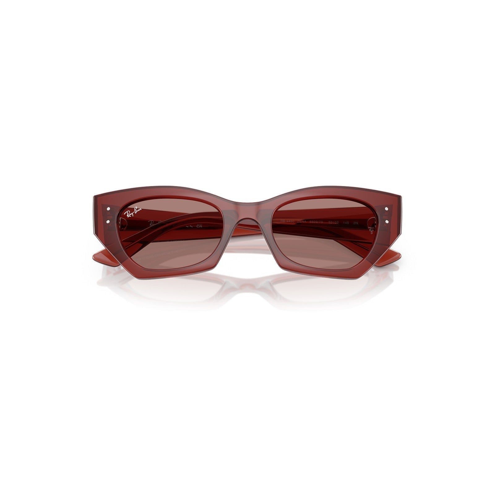 Ray-Ban Zena RB4430 6709CB – Transparent Beige Brown Gradient